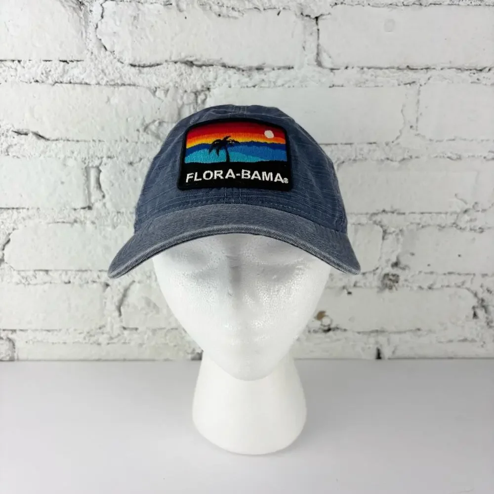 Flora-Bama Blue Cap with Patch